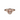 Estate 14K Rose Gold Morganite and Diamond Halo Ring