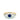 Vintage 14K Two-Tone Gold Sapphire and Diamond Three-Stone Ring