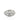 Vintage Estate 10K White Gold Art Deco Style Diamond Ring