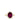 Estate 14K Yellow Gold Rubellite and Diamond Halo Ring