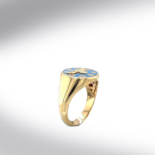 Estate Birks' Bee Chic Collection Enamel Ring