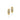 Estate 14K Yellow Gold Channel Set Diamond Hoop Earrings