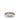 Estate 18K White Gold Band Ring with Milgrain Edges