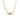 Estate 18K Yellow Gold 5mm Solid Curb Chain, 20.5"