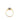 Estate Siffari 10K Yellow Gold Oval Onyx Signet Ring