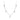 Estate 14K White Gold Adjustable 0.30ctw Diamond Fringe Necklace