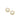 Estate 14K Yellow Gold 6mm Pearl Stud Earrings Made in Italy