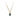 Estate 18K Yellow Gold Tahitian Pearl Drop Charm