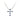 Estate Birks 18K White Gold Sapphire and Diamond Cross Slider Pendant