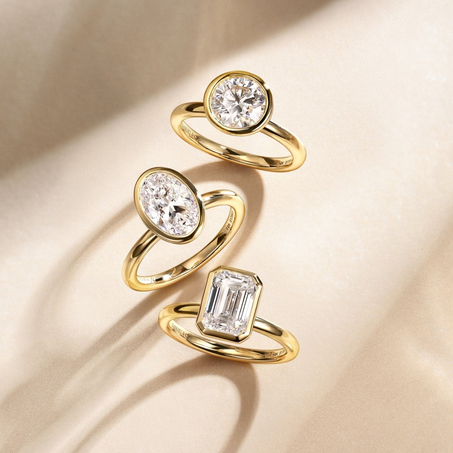 Mystic - 14k White & Rose Gold 1.5 Carat Pear Shape Halo Natural Diamond Engagement  Ring @ $4550 | Gabriel & Co.