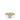 Gabriel & Co. Yellow Gold Bezel Set Emerald-Cut Solitaire Engagement Ring