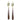 Petit Bijoux 18k Gold Plate Sterling Silver Quartz Gemstone Cluster Dangle Earrings