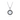 Gabriel & Co. Sterling Silver White Mother Pearl and Black Spinel Bujukan Medallion Pendant in size 24mm