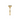 Gabriel & Co. 14K Yellow Gold Round Bezel Set Diamond Engagement Ring