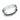 6mm white gold flat ring with satin finish