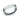 6mm white gold flat ring with satin finish