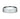 6mm white gold flat ring with satin finish