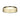 6mm yellow gold flat ring with satin finish