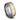 8mm grey tantalum and 14 karat yellow gold inlay ring with satin finish