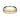 6mm yellow gold line etching inlay with satin finish