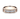 6mm high polish rose gold and channel set diamond ring