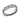 6mm high polish white gold and channel set diamond ring 