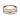 8mm high polish rose gold ring with channel set diamonds