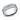8mm high polish white gold ring with channel set diamonds