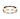 6mm high polish rose gold beveled edge ring