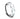6mm high polish white gold beveled edge ring