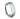 7.5mm white gold rivet coin edge ring with satin finish