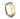 7.5mm yellow gold rivet coin edge ring with satin finish