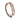 6mm Rose Gold Ring with Carved "V" Etching