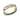 6mm Yellow Gold Ring with Carved "V" Etching