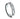 6mm White Gold Ring with Carved "V" Etching