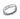 6mm white gold ring with wire finish inlay