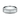 6mm white gold ring with wire finish inlay