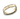 6mm yellow gold ring with wire finish inlay