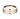 8mm 14 karat rose gold ring with powder coat finish inlay
