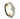 8mm 14 karat yellow gold and grey tantalum inlay with swirl brush finish