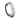 7mm white gold sculpted wave ring with satin finish