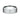 7mm white gold sculpted wave ring with satin finish