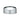 14 karat white gold and diamond ring with a satin finish and etched parallel lines