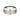 8mm 14 karat white and yellow gold ring with sculptural bark inlay
