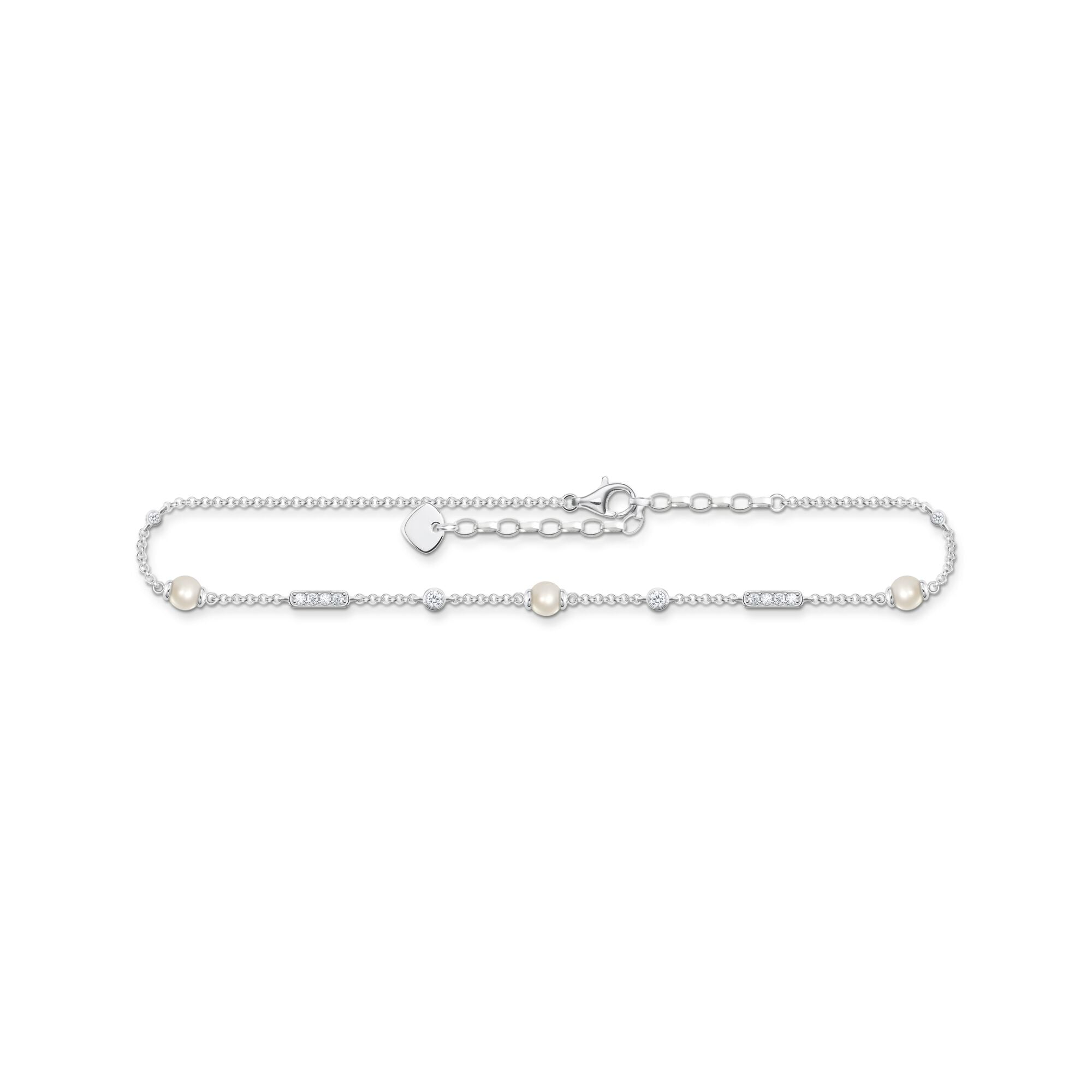 Thomas Sabo Pearl and Stone Anklet