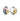 Multi-colour enamel butterly & floral earrings in sterling silver by Belle Etoile