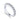 Gabriel & Co. 14k White Gold 0.94ctw 11 Stone Shared Prong Diamond Wedding Ring