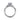 Gabriel & Co. 14K White Gold Flower Diamond Engagement Ring birds-eye view