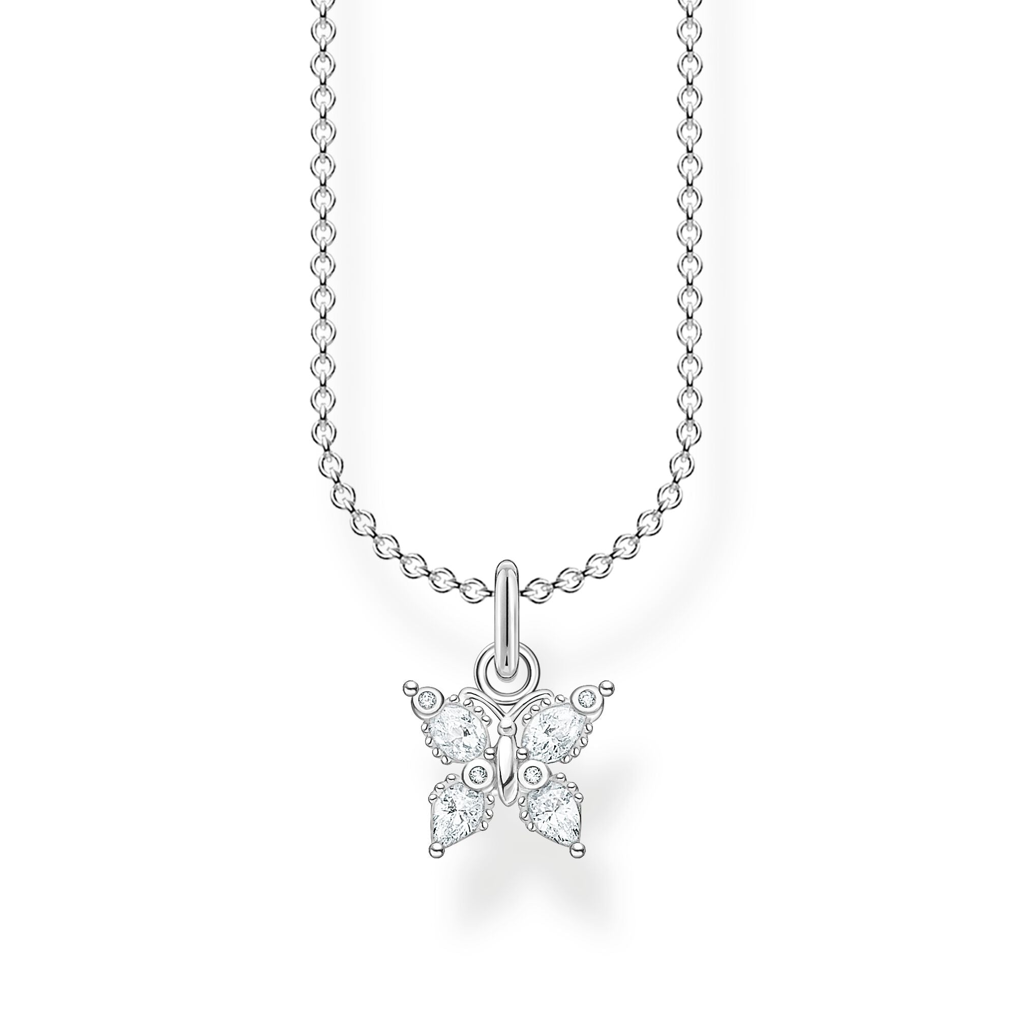 Thomas Sabo Butterfly Stone Necklace