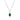 Bijoux Love 14K Tsavoriite And Diamond Pendant